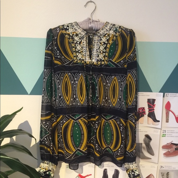 Nieves Lavi Silk Blouse - Picture 2 of 7